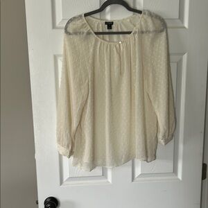 J. Crew Cream Women's Blouse